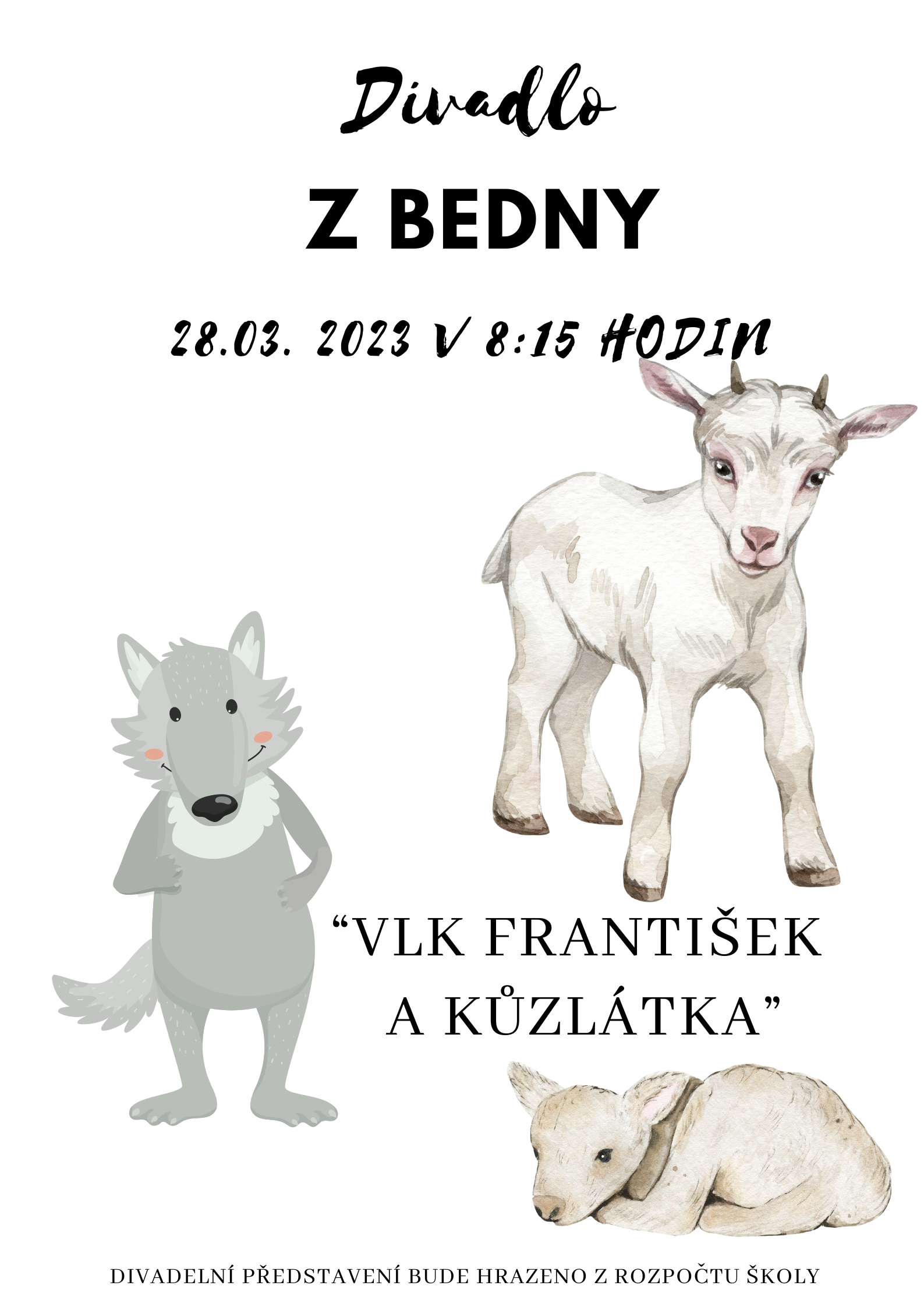 DIVADLO Z BEDNY - PLAKÁT